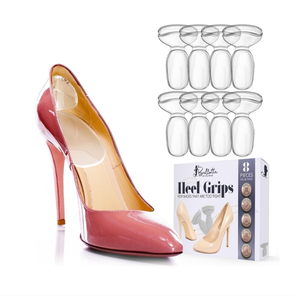 Heel Protector - Heel Grips Heel Pads 8 pcs - Picture 1 of 7